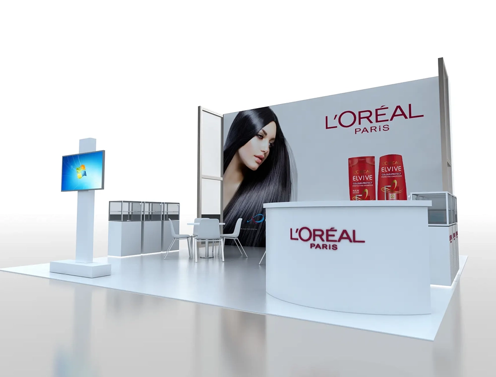 Options to rent 20x20 trade show booth